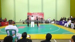 Foto praktik peraturan pertandingan pencak silat terbaru