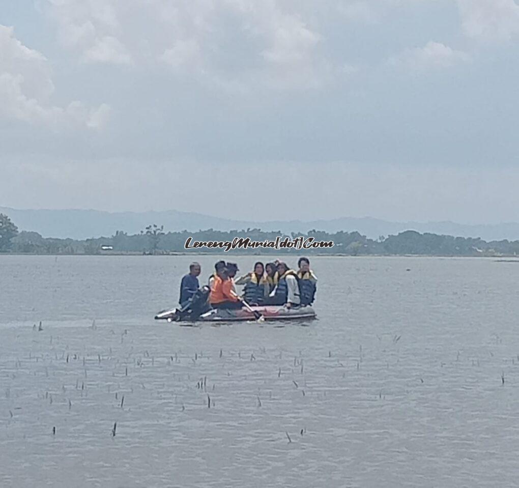 Foto bersama FRPB mengirim bantuan ke Dukuh Biteng,Banjarsari