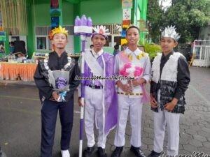 Foto peserta siswa putra siap beraksi