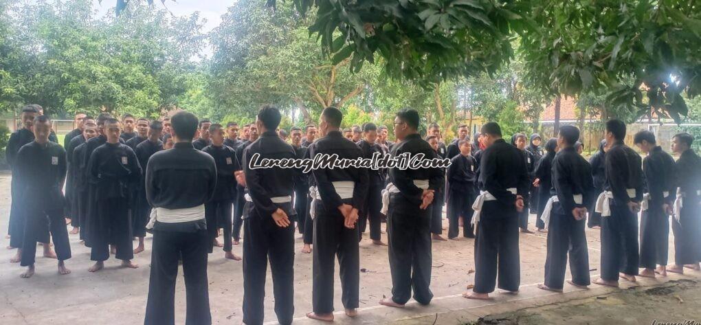 Foto persiapan Ujian Kenaikan Tingkat di Ranting Pati