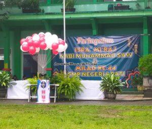 Foto panggung pengajian yang kosong