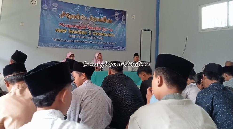 Foto Pesantren Kilat di SMPN 1 Gembong Pati