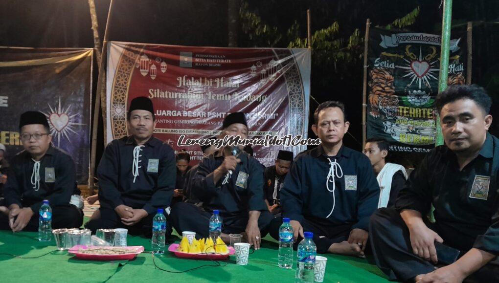 Foto acara halal bihalal SH Terate Rayon Bermi Gembong