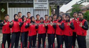 Foto tim Pencak Silat Popda Pati siap berprestasi di Popda tingkat Eks Karesidenan Pati di Rembang