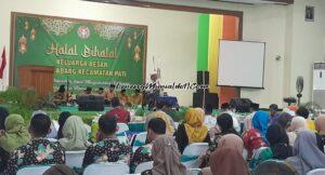 Foto halal bihalal PGRI Kecamatan Pati dengan pembicara K.H. Ahmad Nadhif Abdul Mudjib,Lc., M.E.