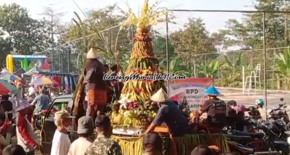 Foto Kirab Budaya Sedekah Bumi Desa Wonosekar meriah