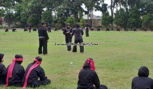 Foto siswa SH Terate sedang mengikuti sesi sambung UKT di SMAN 3 Pati