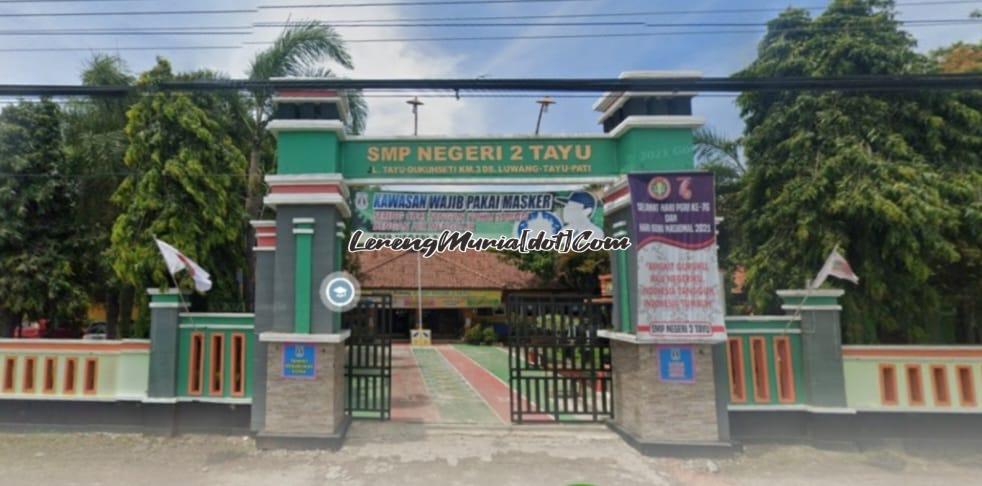 Foto SMPN 2 Tayu yang merayakan Dies Natalis ke 38