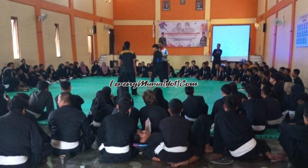 Foto sosialisasi peraturan pertandingan pencak silat 2022 yang diselenggarakan oleh SH Terate Cabang Pati