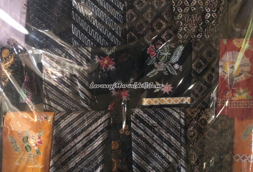 Foto berbagai corak motif Batik Randu yang khas