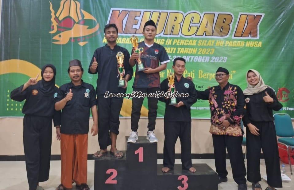 Foto Juara Umum Kategori Dewasa, 1.Dukuhseti, 2.Pucakwangi, 3.Margoyoso