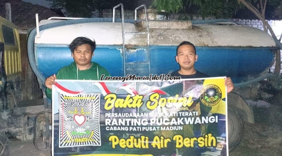 Foto baksos peduli air bersih di Dukuh Tlogo Desa Pelemgede yang sedang krisis air