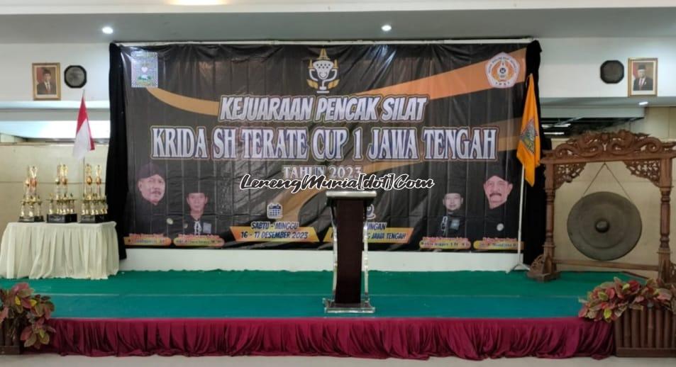 Foto arena aca pembukaan Krida SH Terate Cup I Jawa Tengah di Green Valley Bandungan Kabupaten Semarang