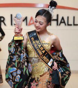 Putri Dwi Lestari, juara 1 New Models Keren & Beken tingkat nasional yang selalu yakin dan omptimis