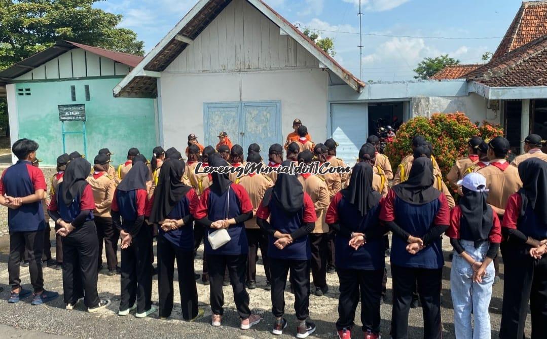 Acara apel, sebelum kegiatan baksos dimulai