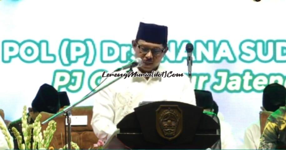 Sambutan Pj. Gubernur Jateng Nana Sudjana pada saat penutupan MTQ XXX 2024