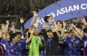 Timnas sepak bola Jepang berhasil menjadi juara 1 dalam pagelaran Asian Cup U 23 setelah menundukkan Uzbekistan 1-0 (Foto:Kompas.com)