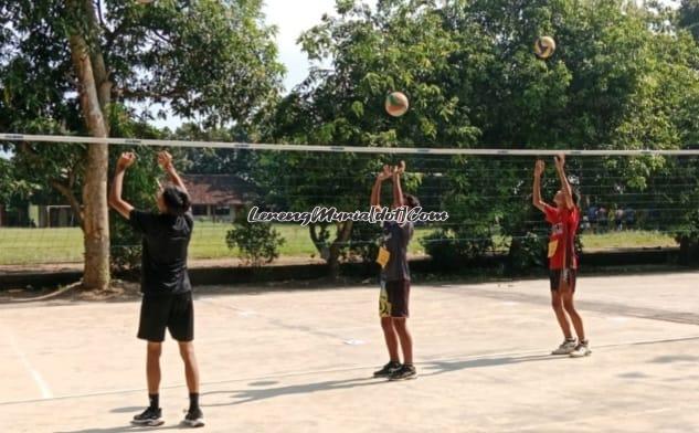 Tes ketrampilan passing cabor bola voli  CPD KKO SMAN 3 Pati