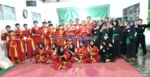 Pencak silat TS dan PN Sukolilo Pati mengadakan latihan bersama untuk mempererat persaudaraan