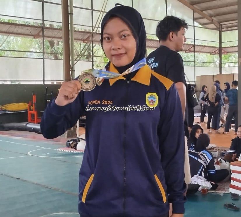 Mia Rahmawati, atlet pencak silat Pati yang berhasil meraih medali emas di Popda Jateng 2024