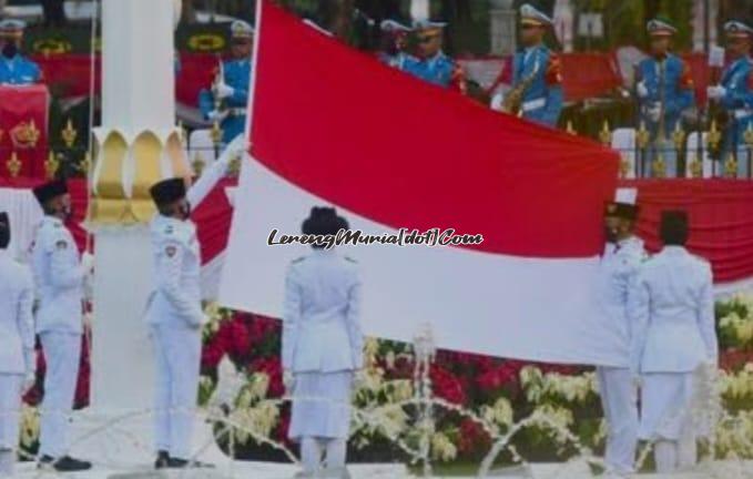 Ilustrasi pengibaran sang merah putih di upacara HUT RI (Foto: Detikcom)