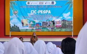 Sosialisasi P5 SMAN 3 Pati dengan menghadirkan nara sumber dari BLH Kabupaten Pati