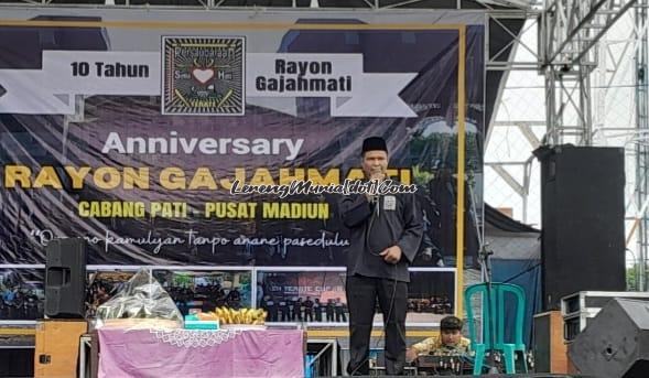 Sambutan Sesepuh SH Terate Suntoro: bangga SH Terate diterima dimasyarakat