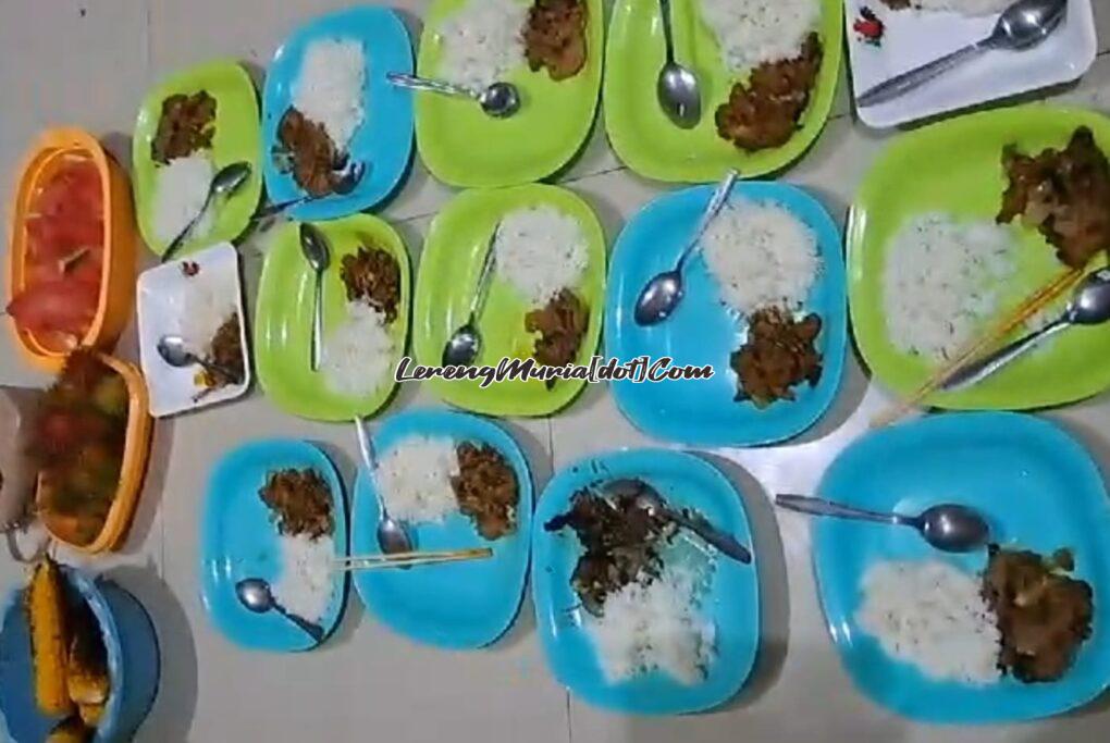 Hidangan yang siap dimakan bersama-sama