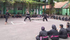 SH Terate SMPN 4 Pati berlatih sambung untuk mempersiapkan diri mengikuti UKT