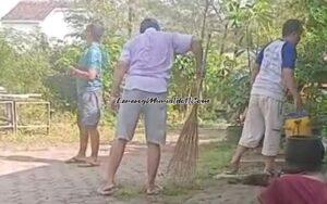 HADAPI HARI RAYA KURBAN, WARGA PERUM RENDOLE INDAH KERJA BAKTI