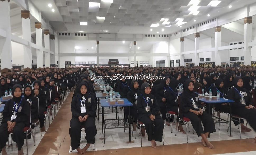 Pengesahan warga tingkat I SH Terate Cabang Sragen yang berlangsung lancar dan aman
