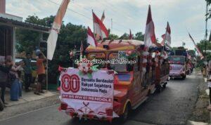 KARNAVAL HARI KEMERDEKAAN RI DESA MUKTIHARJO PATI: MERIAH LUUR