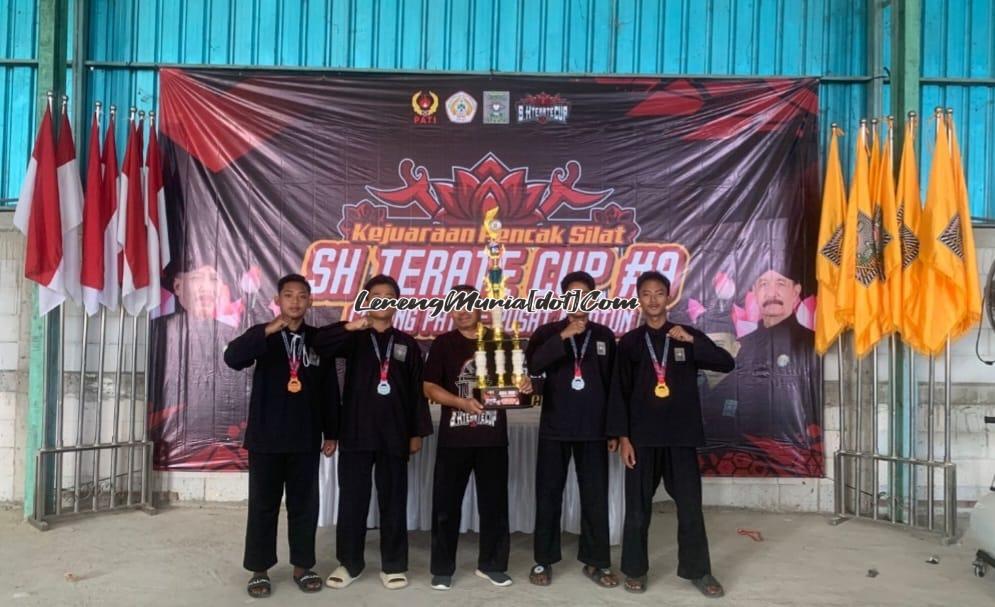 Kontingan SH Terate SMAN 3 Pati meraih juara umum 1 kategori dewasa