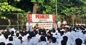 Debat Terbuka Pemilos SMAN 3 Pati merupakan arena domokrasi bagi siswa dan guru/karyawan