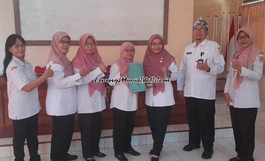Esti Sih Rahayu (4 dari kiri) terpilih sebagai Ketua MGMP Biologi Kabupaten Pati untuk masa bakti 2025/2030