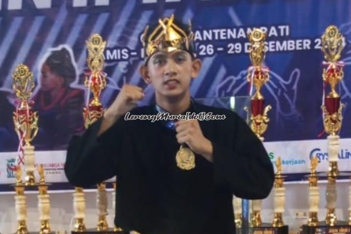 Muhammad Faiq Izza Mahendra, pesilat dari SH Terate Cabang Pati mewakili Jawa Tengah dalam even O2SN tingkat Nasional 2025 di Jakarta