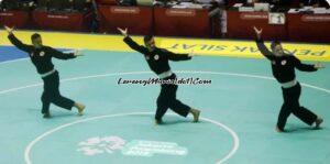 Ilustrasi pertandingan seni beregu putra (Foto: iNews)