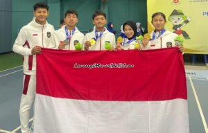 Lima pesilat SH Terate yang bertanding di ASG Brunei Darussalam, 4 atlet meraih medali untuk Indonesia