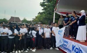 HUT GURU, IGI PATI ADAKAN SENAM DAN JALAN SEHAT