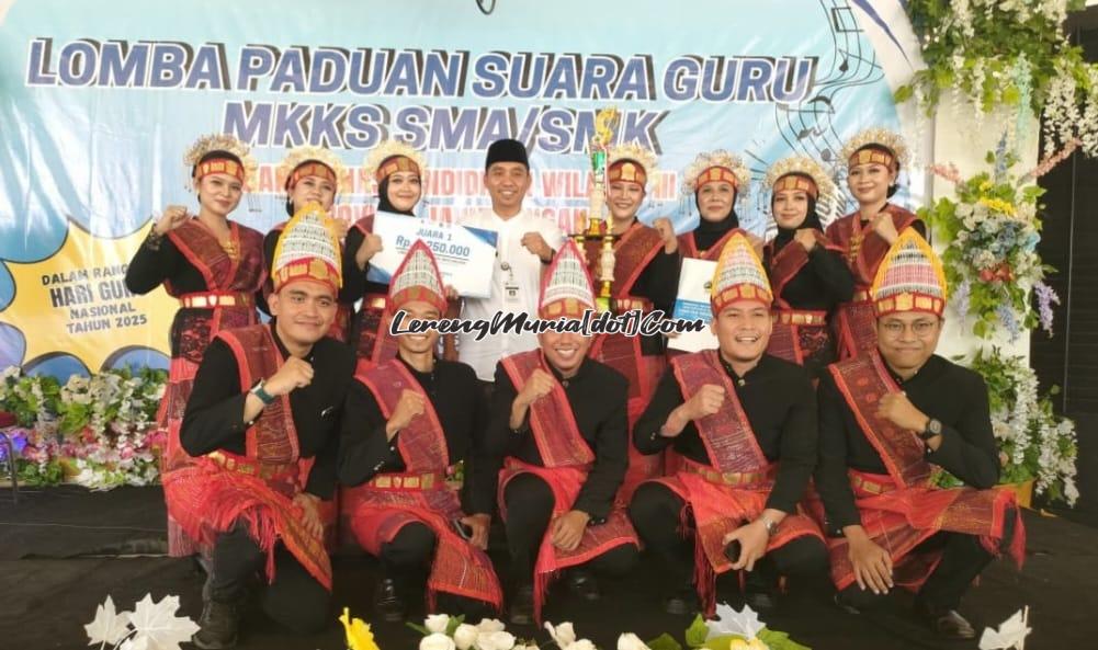 SMK Kabupaten Pati keluar sebagai juara 1 lomba padus guru tingkat Cabdin III Jateng 2025 | LERENG MURIA SMK Kabupaten Pati keluar sebagai juara 1 lomba padus guru tingkat Cabdin III Jateng 2025