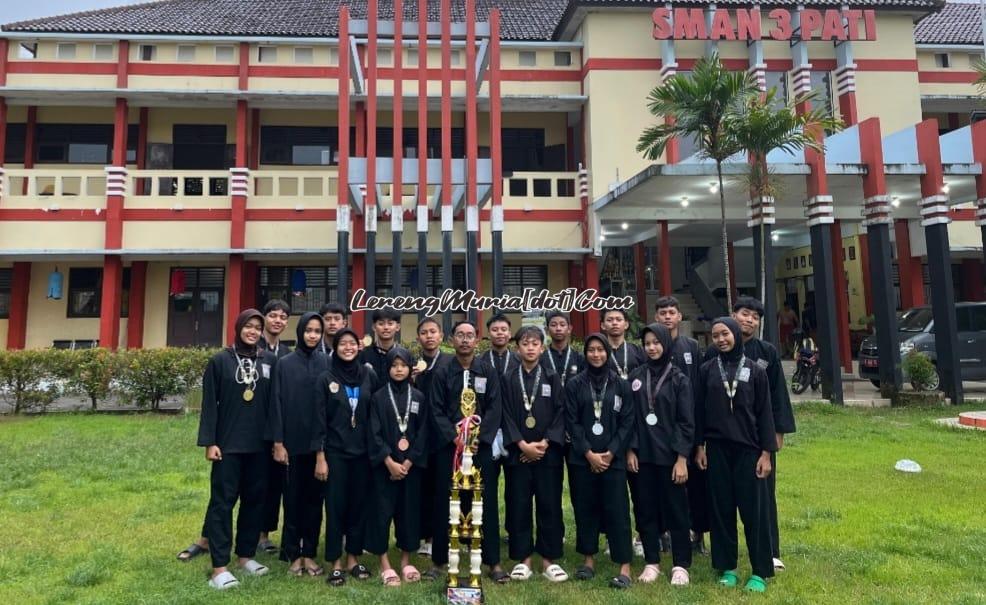 Pesilat SH Terate Komisariat SMAN 3 Pati yang berhasil memberikan prestasi untuk Cabang Pati dalam even Krida SH Terate III Jateng 2026