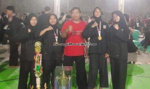 Pesilat SH Terate SMPN 4 Pati yang berprestasi di even Piala Ranting Wedarijaksa III