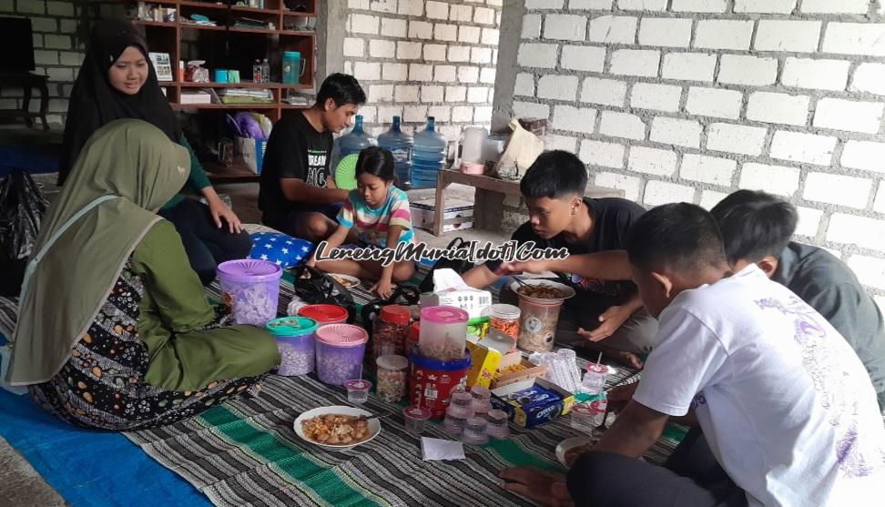 Suasana perayaan Hari Idul Fitri di Desa Mojoluhur Kabupaten Pati pada hari pertama (21/3/2026)